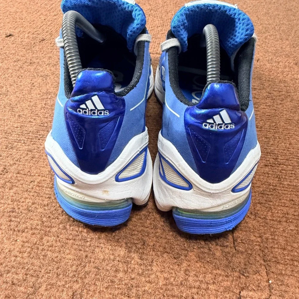 A- gym‎ Adidas Adizero F50 Adiprene+ Running Shoes Mens Blue White Sneakers
